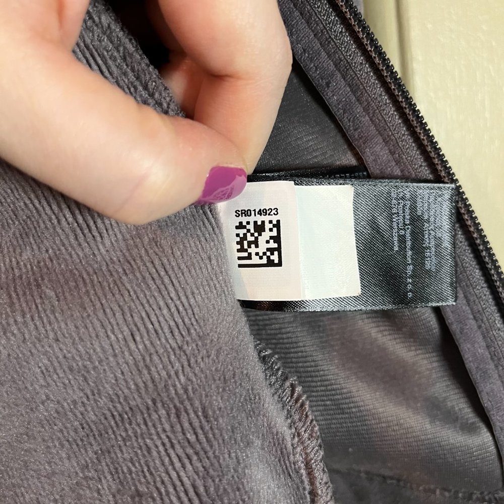 The North Face Gray Full-Zip Fleece Jacket Size Small - Picture 8 of 8
